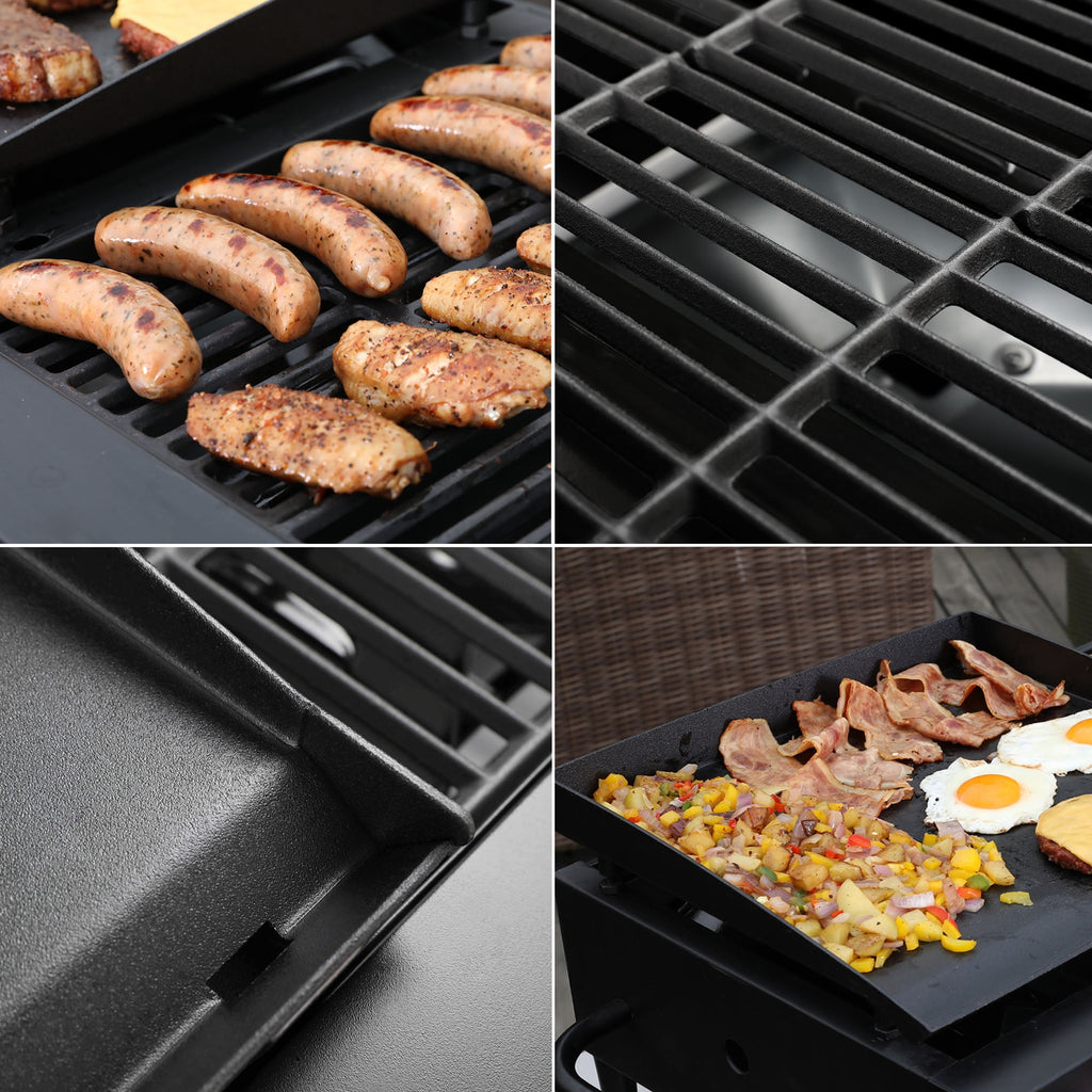 Royal Gourmet 4-Burner GD4002T Portable Gas Grill and Griddle Combo, 40000 BTU Royal Gourmet