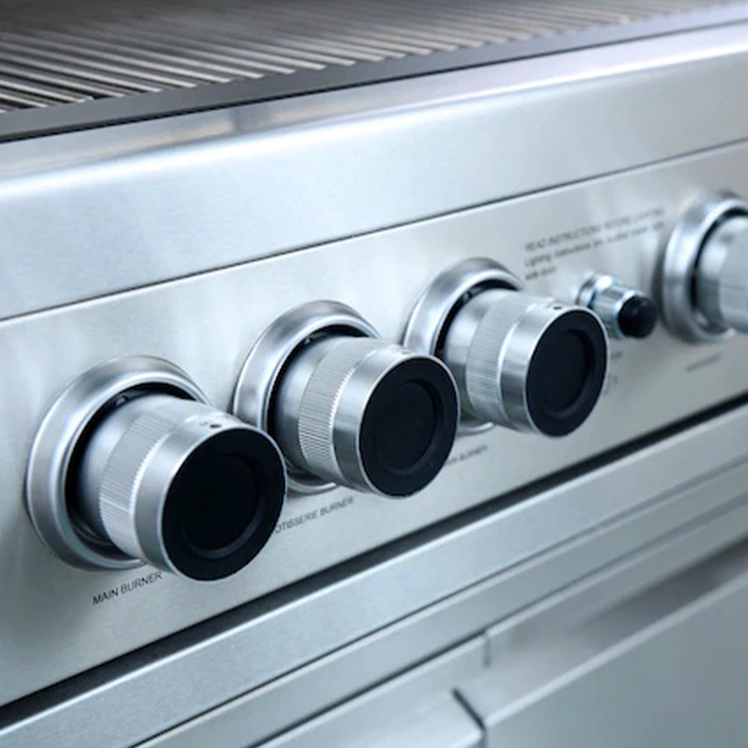 96 Inch European Ledge 5b Island Grill With Fridge And Outdoor Oven Prokan