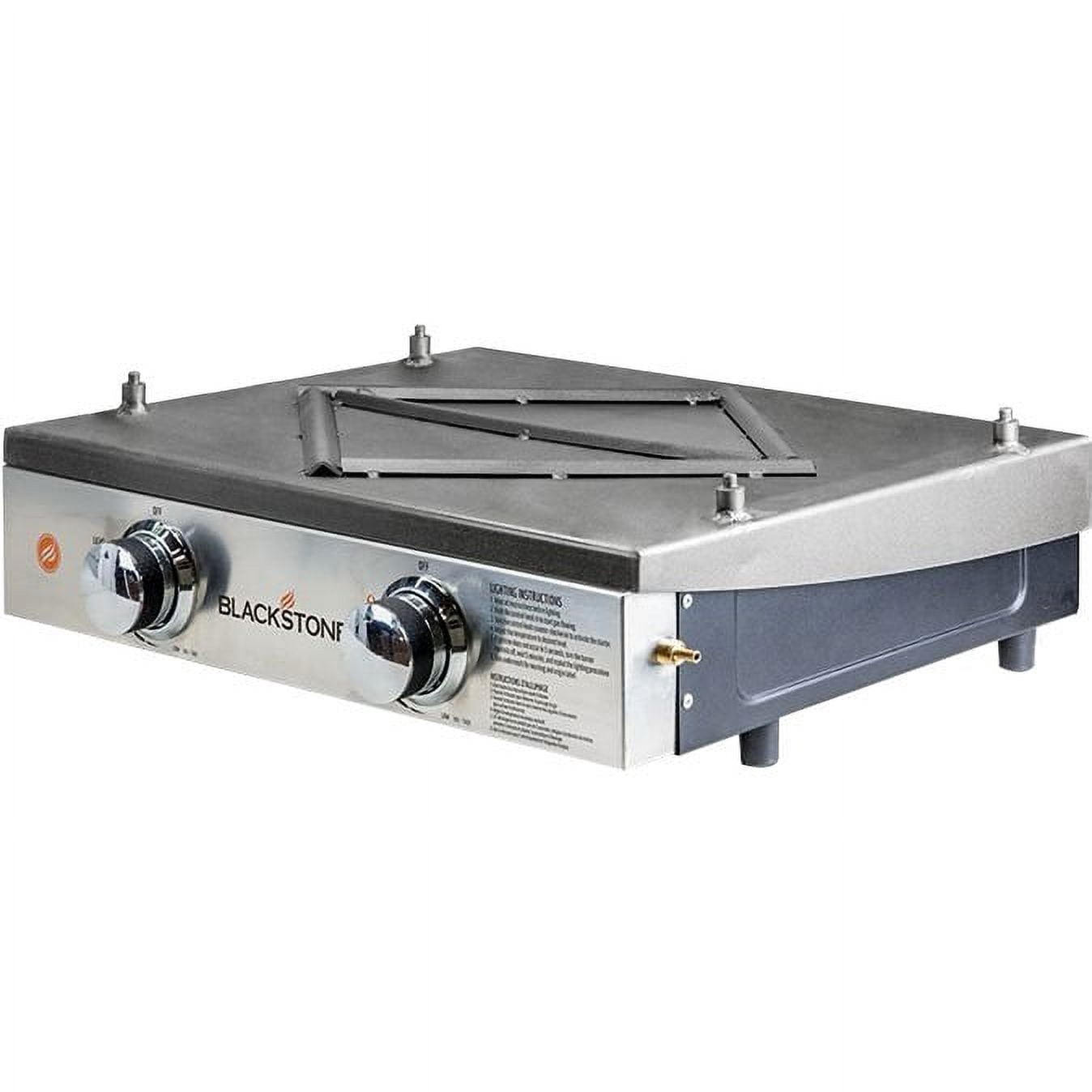 Blackstone 2-Burner 22'' Tabletop Griddle with Stainless Steel Front My Store