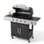 Gymojoy Outdoor 4 Burner Propane Gas Grill with Side Burner Stainless Steel BBQ Grill Gas Grills