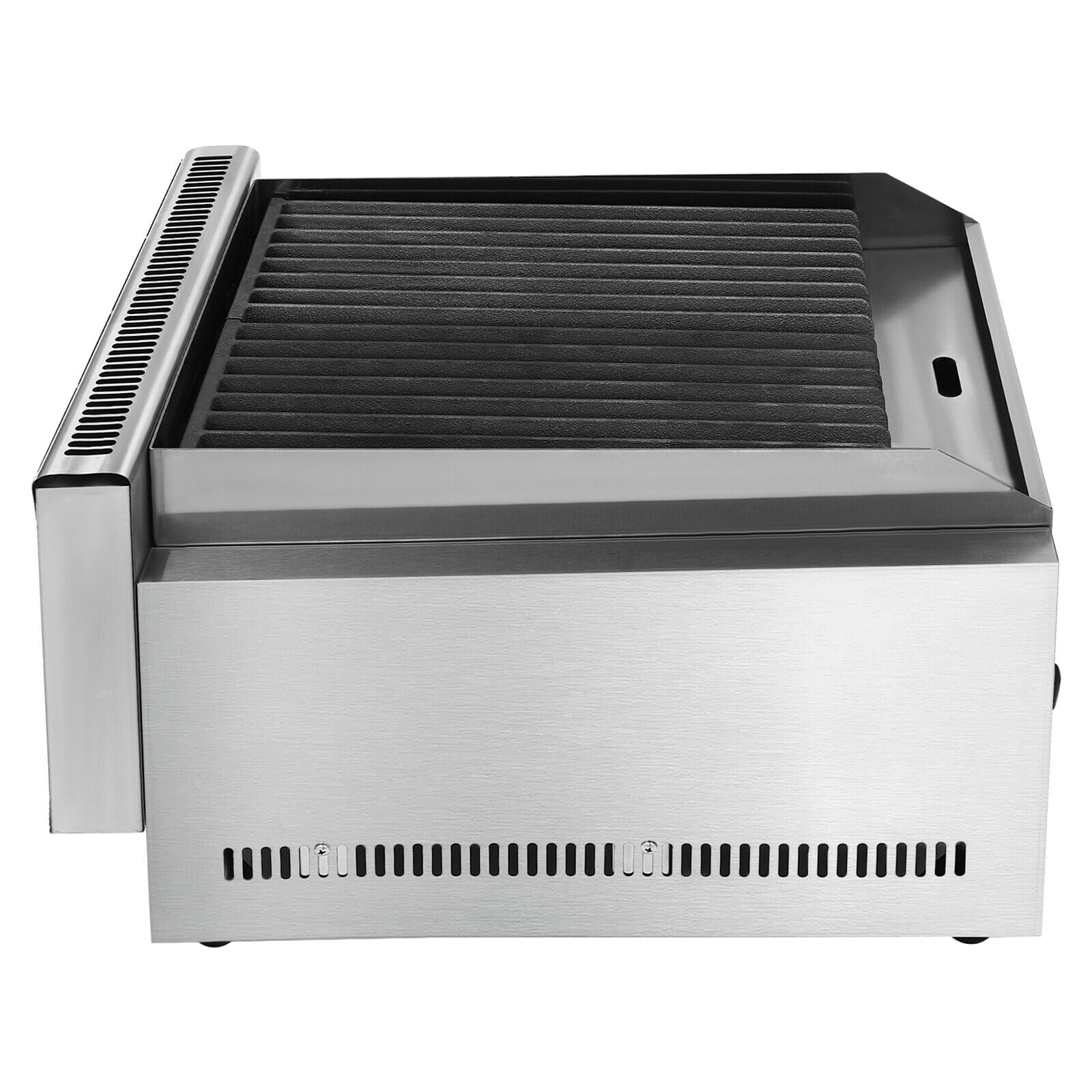 TFCFL 2 Burner Commercial Gas Grill LPG Tabletop Radiant Char Broiler Grill Camping Picnic BBQ Cooker TFCFL