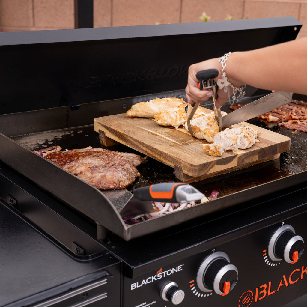 Blackstone Original 4-Burner 36 Natural Gas Omnivore Griddle with Hard Cover Blackstone