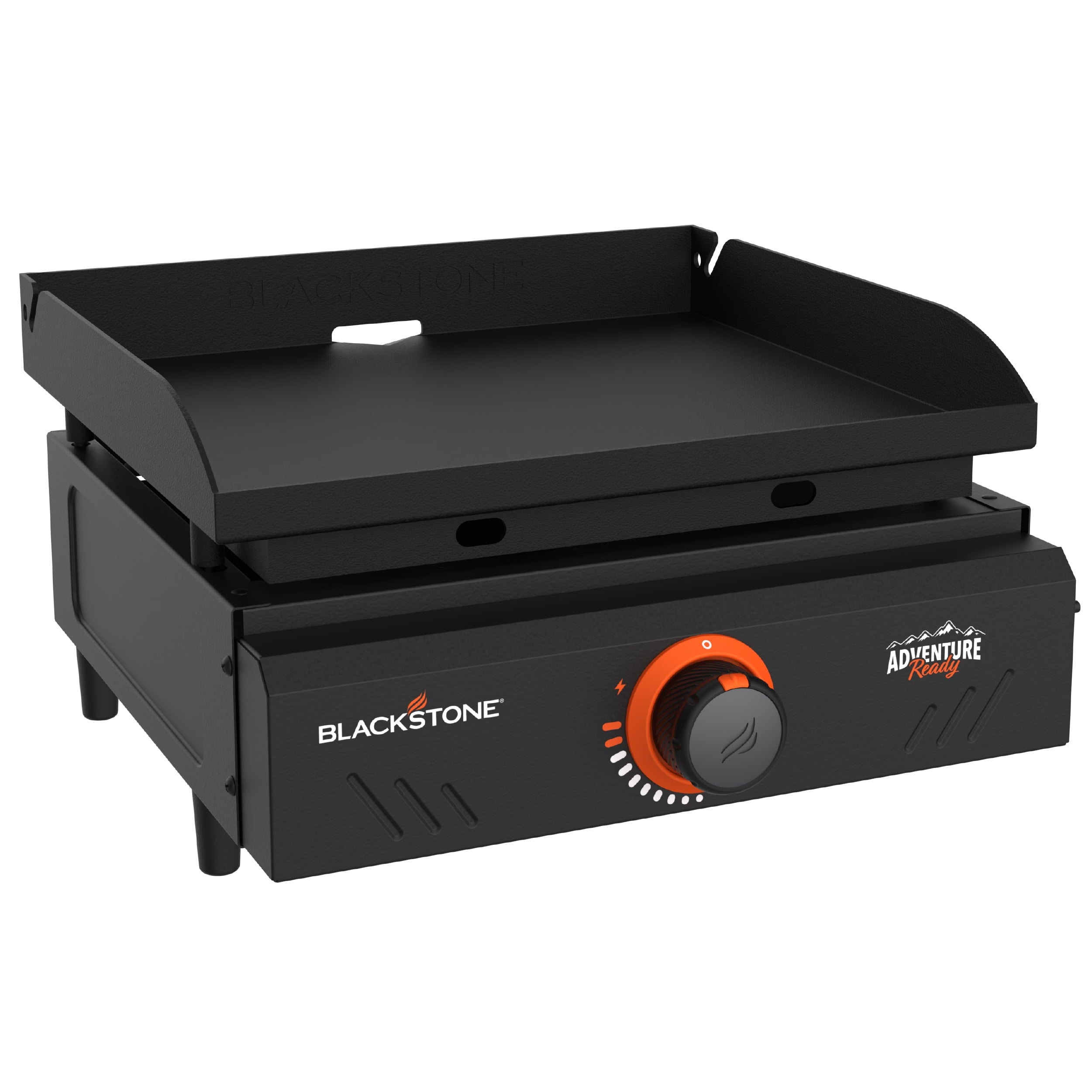 Blackstone Adventure Ready Outdoor Griddle, 17 Inch Single-Burner Portable Flat Top Grill, Black Blackstone