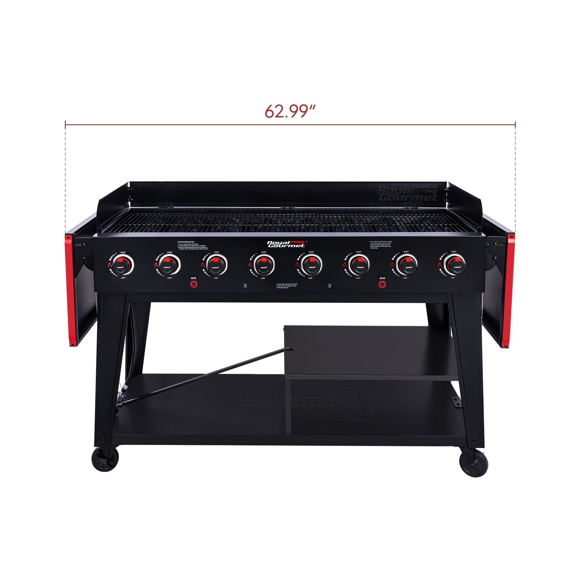 Royal Gourmet 8-Burner GB8003 Large Event Gas Grill, 104,000 BTU Royal Gourmet