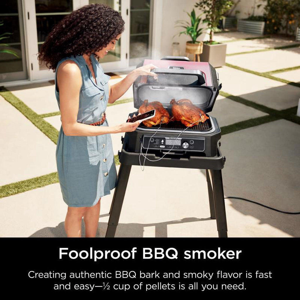 Ninja Electric Grill and Smoker Rust Ninja