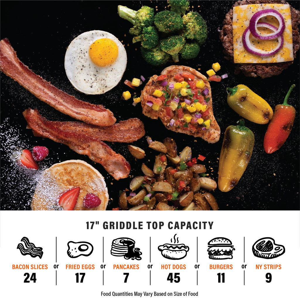 Blackstone Adventure Ready 17” Propane Griddle with Flexfold? Legs Blackstone