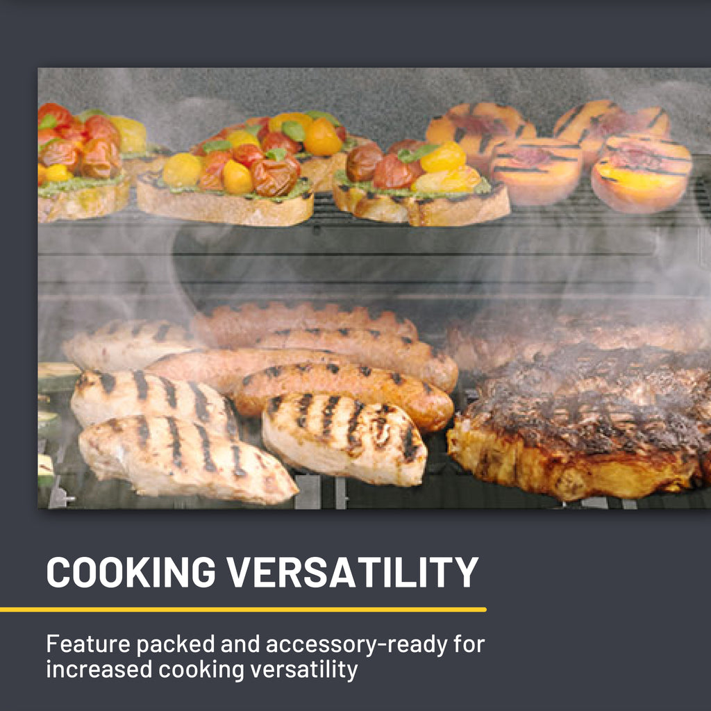 Charbroil? Performance Series? 3-Burner Cabinet Gas Grill, 375 sq in, Stainless and Black Charbroil