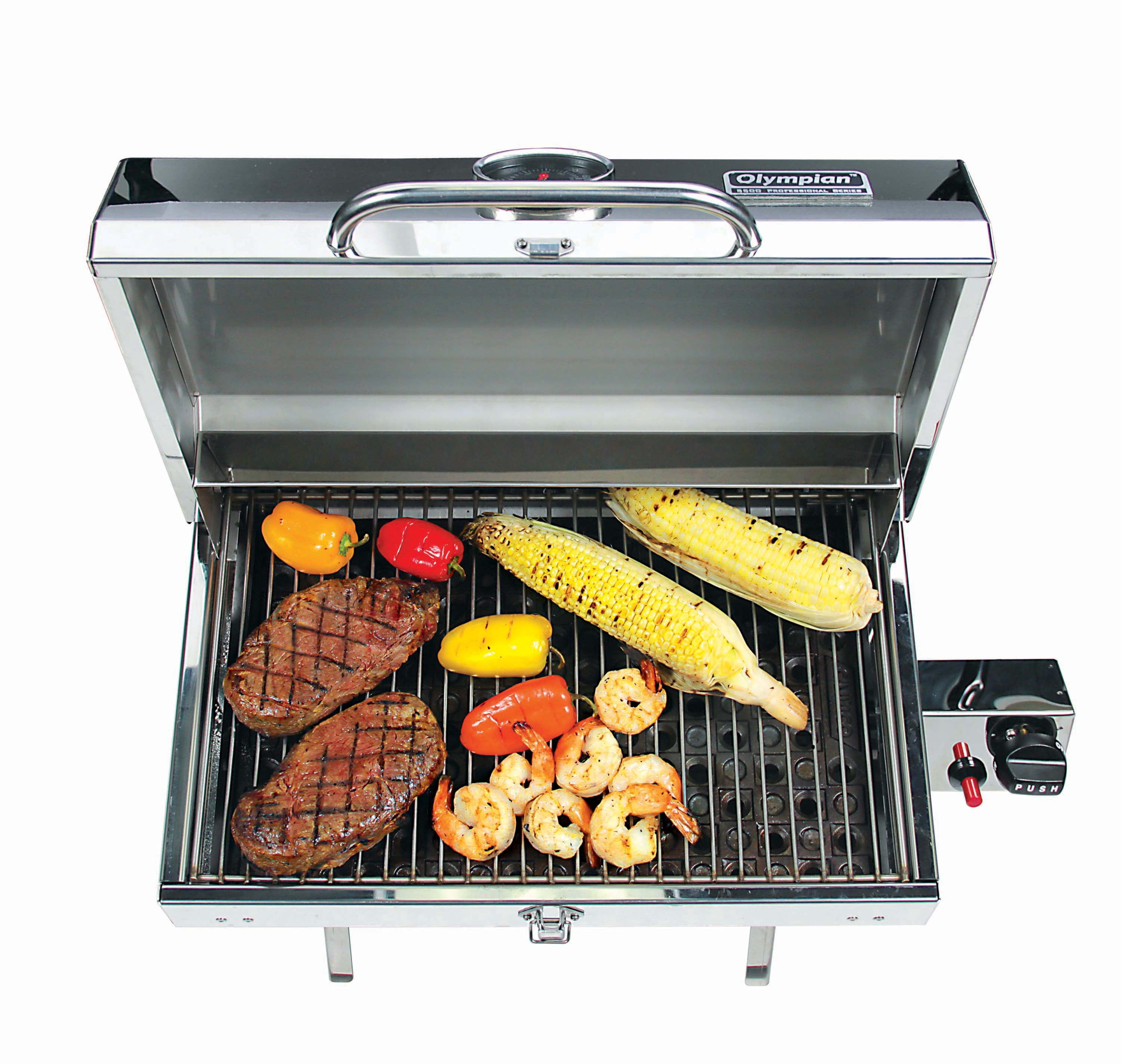 Camco 57305 Olympian 5500 Stainless Steel Portable/RV Grill Camco