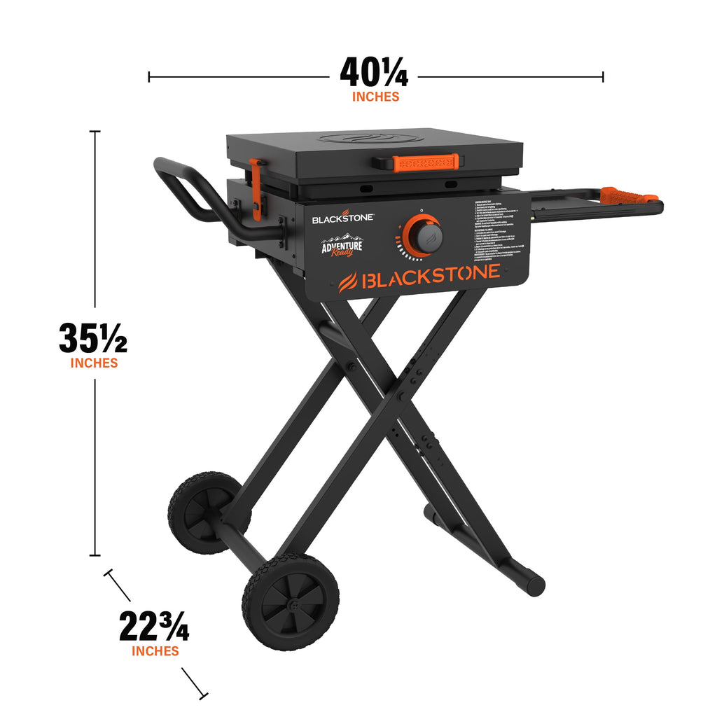 Blackstone Adventure Ready 17” Propane Griddle with Flexfold? Legs Blackstone
