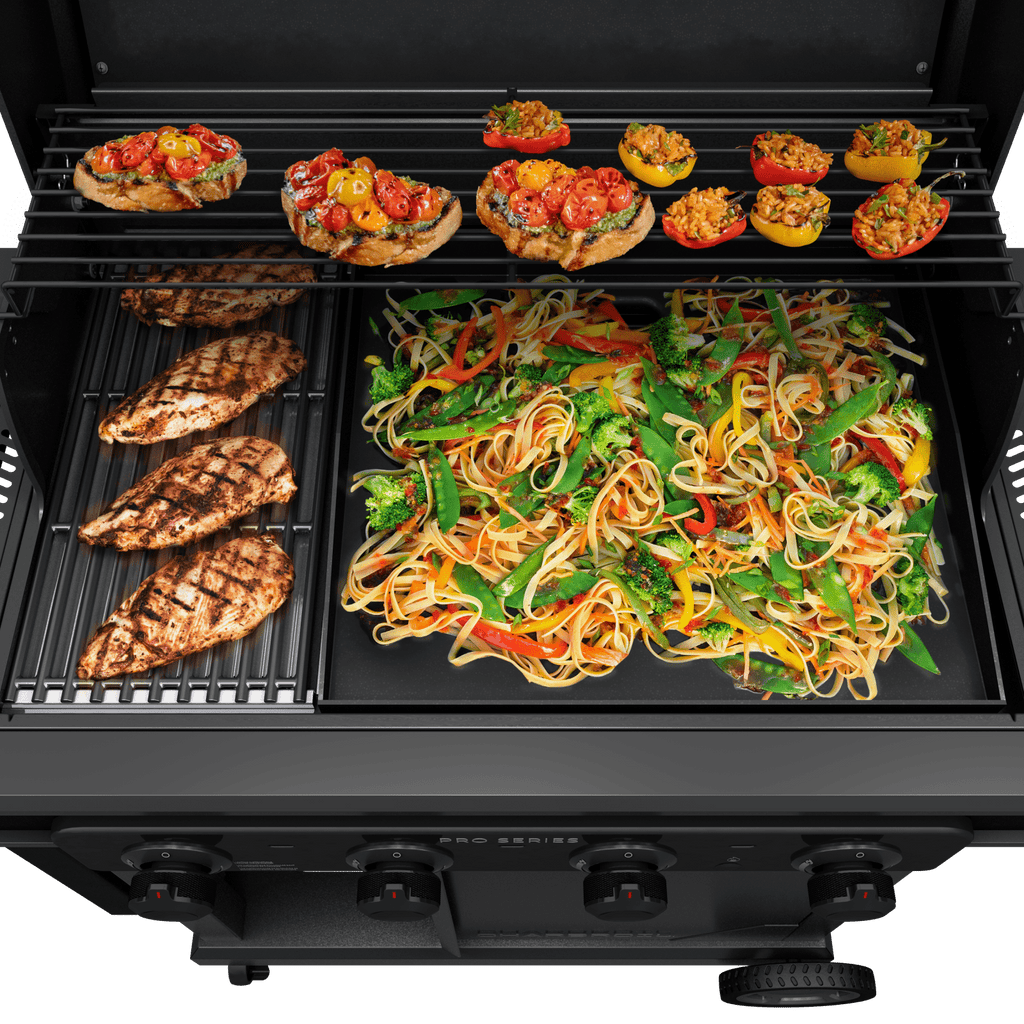 Charbroil Pro Series? 4-Burner Gas Grill and Griddle Charbroil