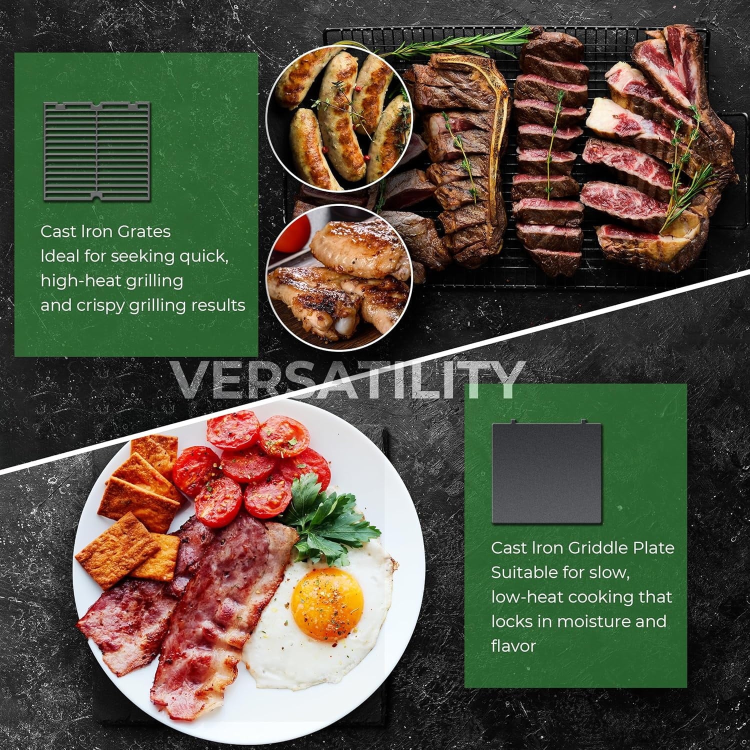 BRANDMAN GRILLS SINCE 1987 Stainless Steel 6 Burner Built-In Outdoor Kitchen Gas Grill Gas Grills