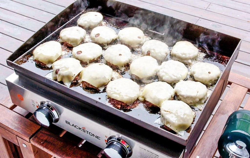 Blackstone 2-Burner 22'' Tabletop Griddle with Stainless Steel Front My Store