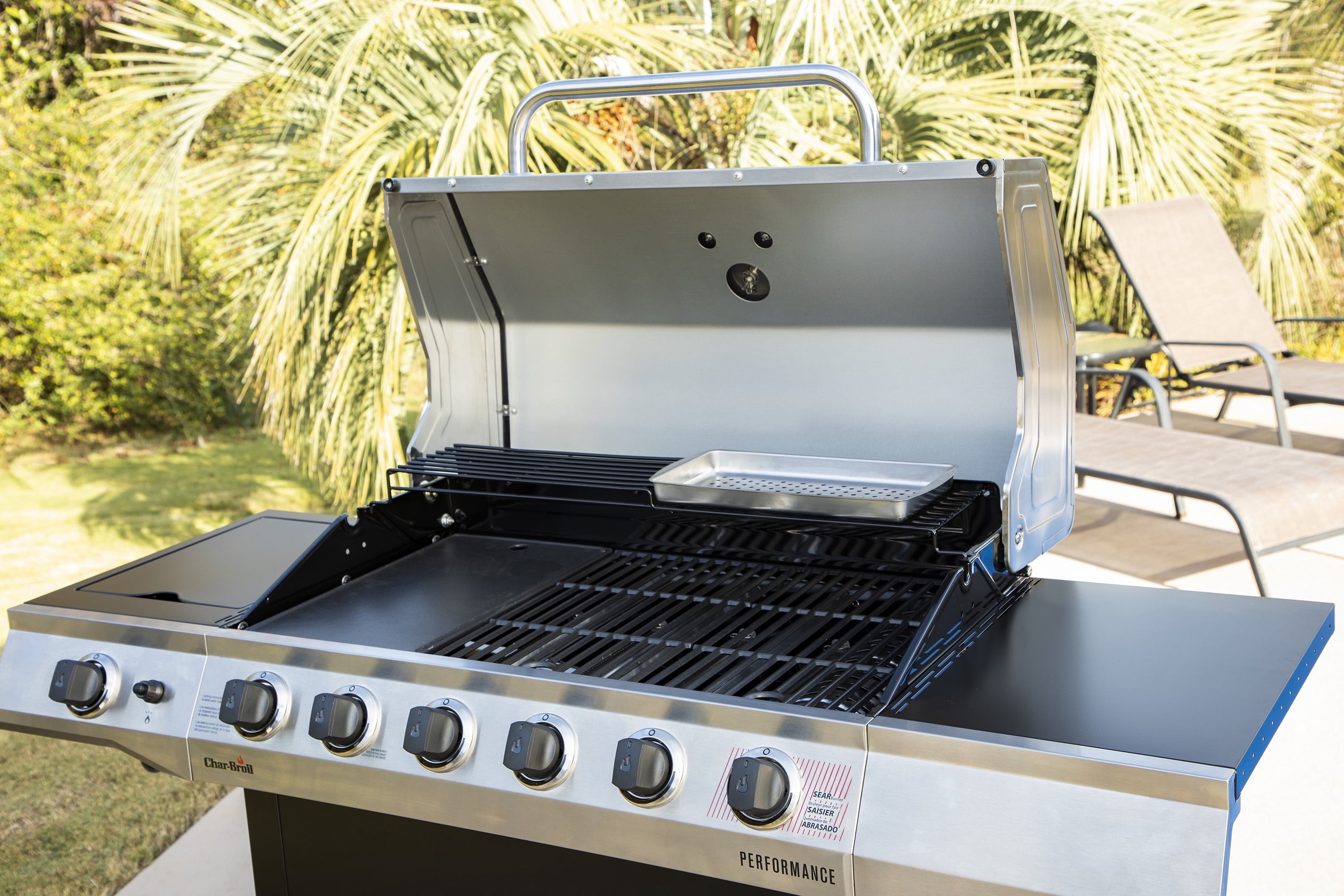 Charbroil? Performance Series? 6-Burner Gas Grill & Griddle Gas Grills