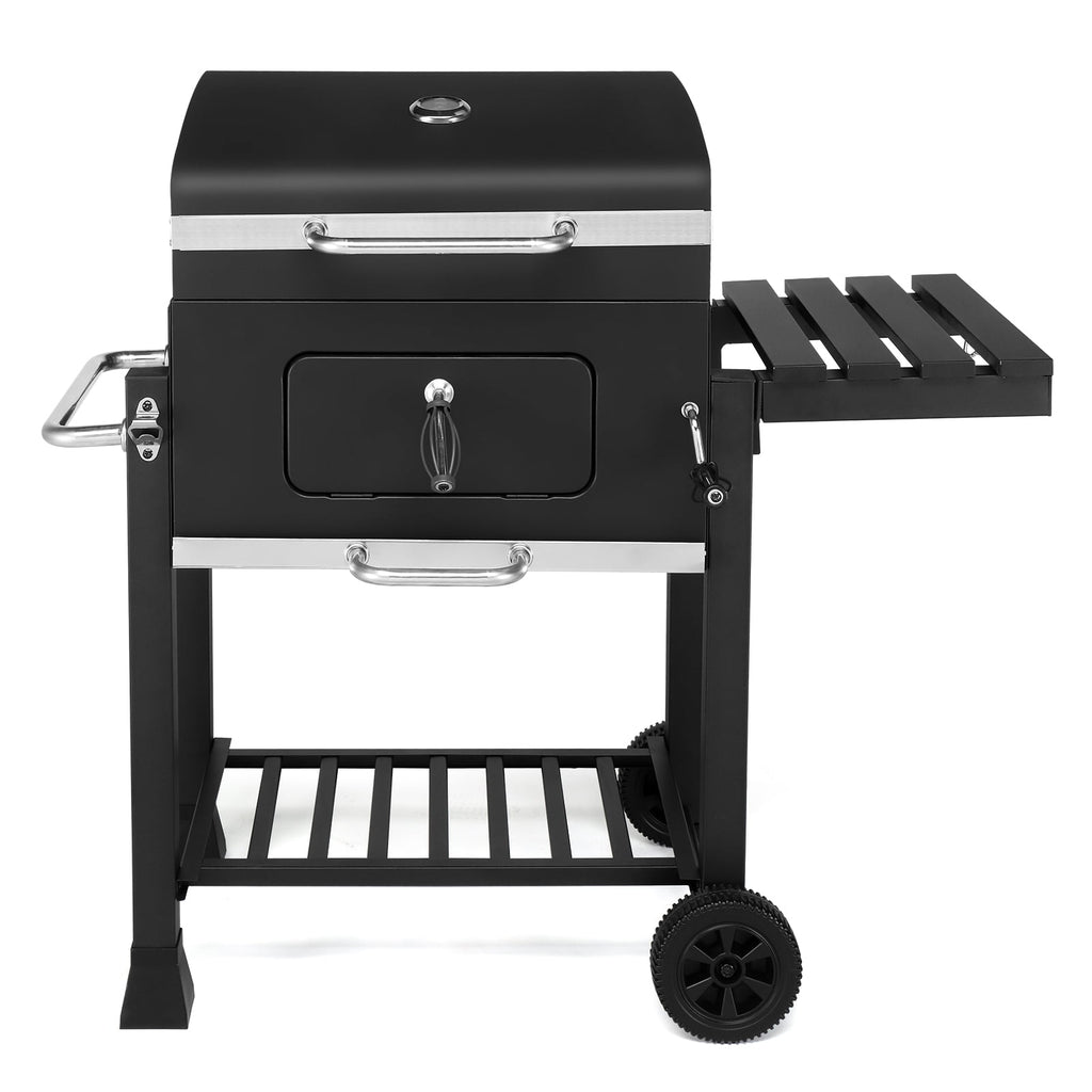 Ktaxon BBQ Grill Outdoor Charcoal Grill Smoker for Patio Backyard,Black Gas Grills