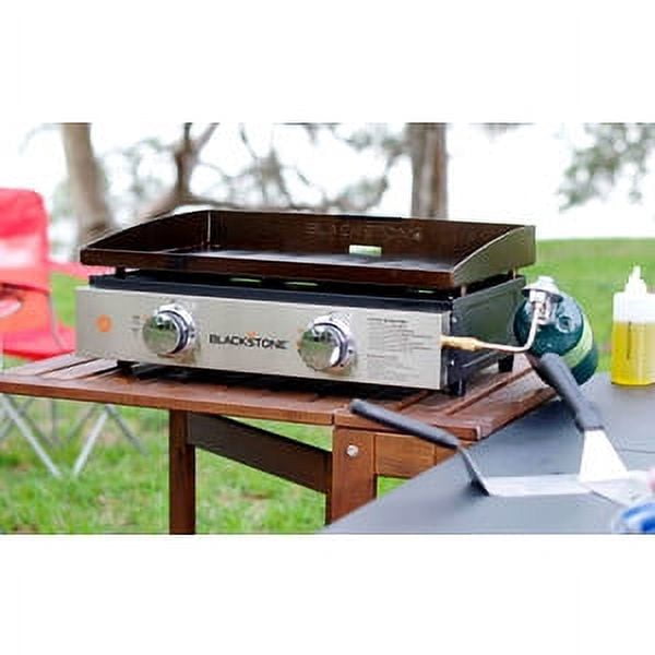 Blackstone 2-Burner 22'' Tabletop Griddle with Stainless Steel Front My Store