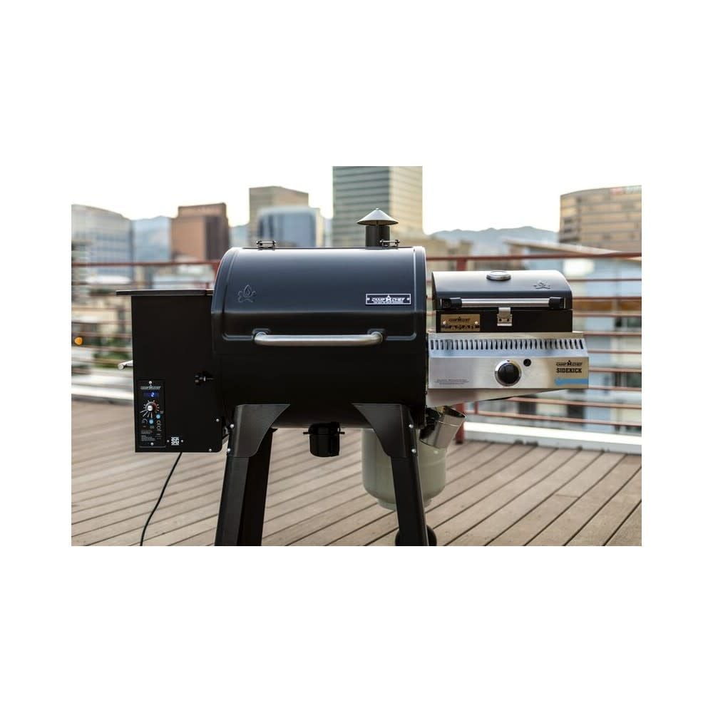 Camp Chef Deluxe BBQ Grill Box, BB30L, Cast Iron Grill Grates Camp Chef