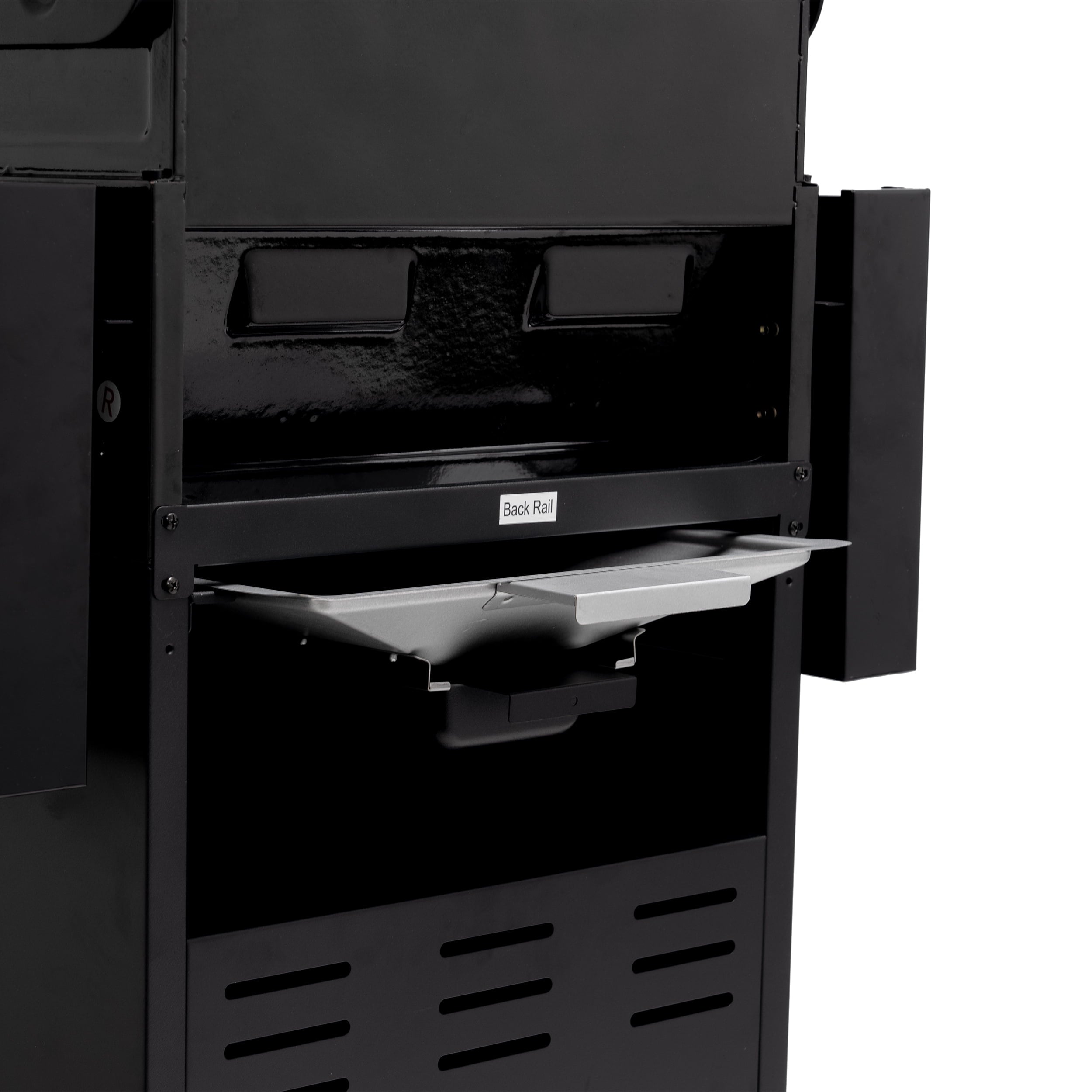 Permasteel 2-Burner Compact Propane Gas Grill with Foldable Sides, Black with Copper Accent Gas Grills