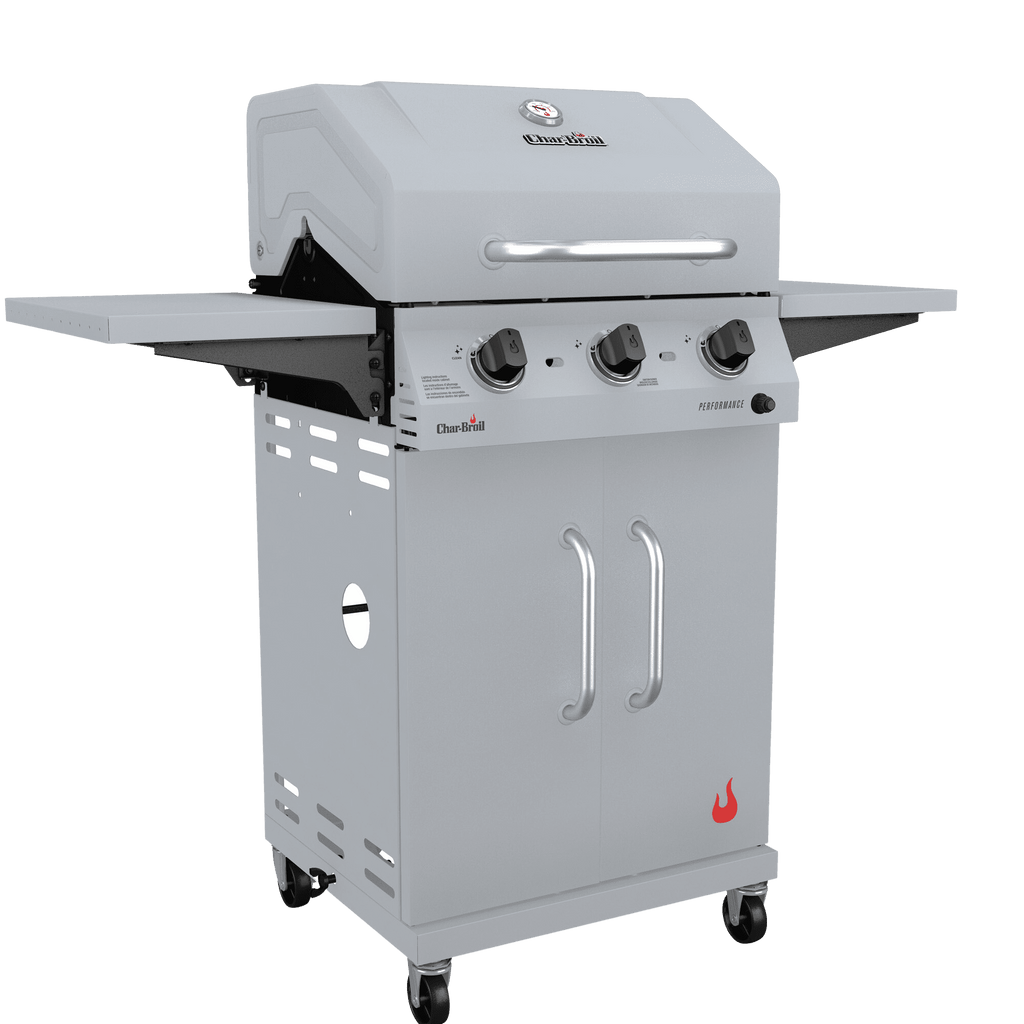 Charbroil? Performance Series? 3-Burner Cabinet Gas Grill, 375 sq in, Clay Charbroil