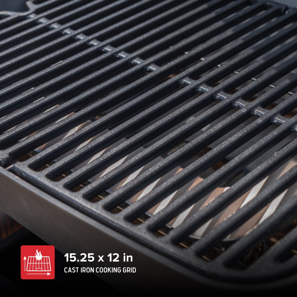 Nexgrill 1-Burner Portable Propane Gas Grill with Lid, Piezo Ignition, 10,000 BTUs, 183 SQ In, Compact Tabletop Grill for Outdoor Cooking, Camping, Tailgating, Gardens, Patios, and More - 820-BC002 Nexgrill