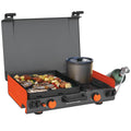 Blackstone Adventure Ready 12x14 Propane Camping Griddle with Side Burner Gas Grills