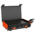 Blackstone Adventure Ready 20x14 2-Burner Propane Camping Griddle with Latching Hood and Handle Gas Grills