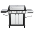 Blackstone Pro Series Outdoor Griddle, 28 Inch XL 3-Burner Flat Top Grill with Cabinet, Stainless Steel Gas Grills