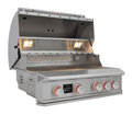 Blaze LTE PRO 32-Inch 4-Burner Built-in Natural Gas Grill w/ Digital Temperature Screen & Rear Infrared Burner - BLZ-4LTEPRO-NG Blaze Outdoor Products