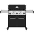Broil King 876214 Baron 520 Pro, Liquid Propane (LP), Stainless Steel, Black Broil King