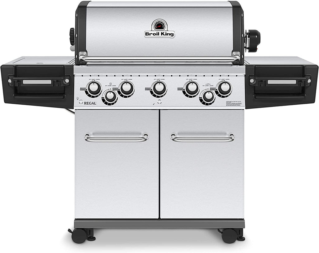 Broil King 958347 Regal S590 Pro Gas Grill, 5-Burner, Stainless Steel Broil King