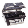Broilmaster P4X P4 Premium Gas Grill Head with Charmaster Briquets - Natural Broilmaster