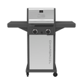 Charbroil Performance Series? FlavorMax? 2 Burner Gas Grill Cabinet with Foldable Side Shelves, Stainless Steel Charbroil