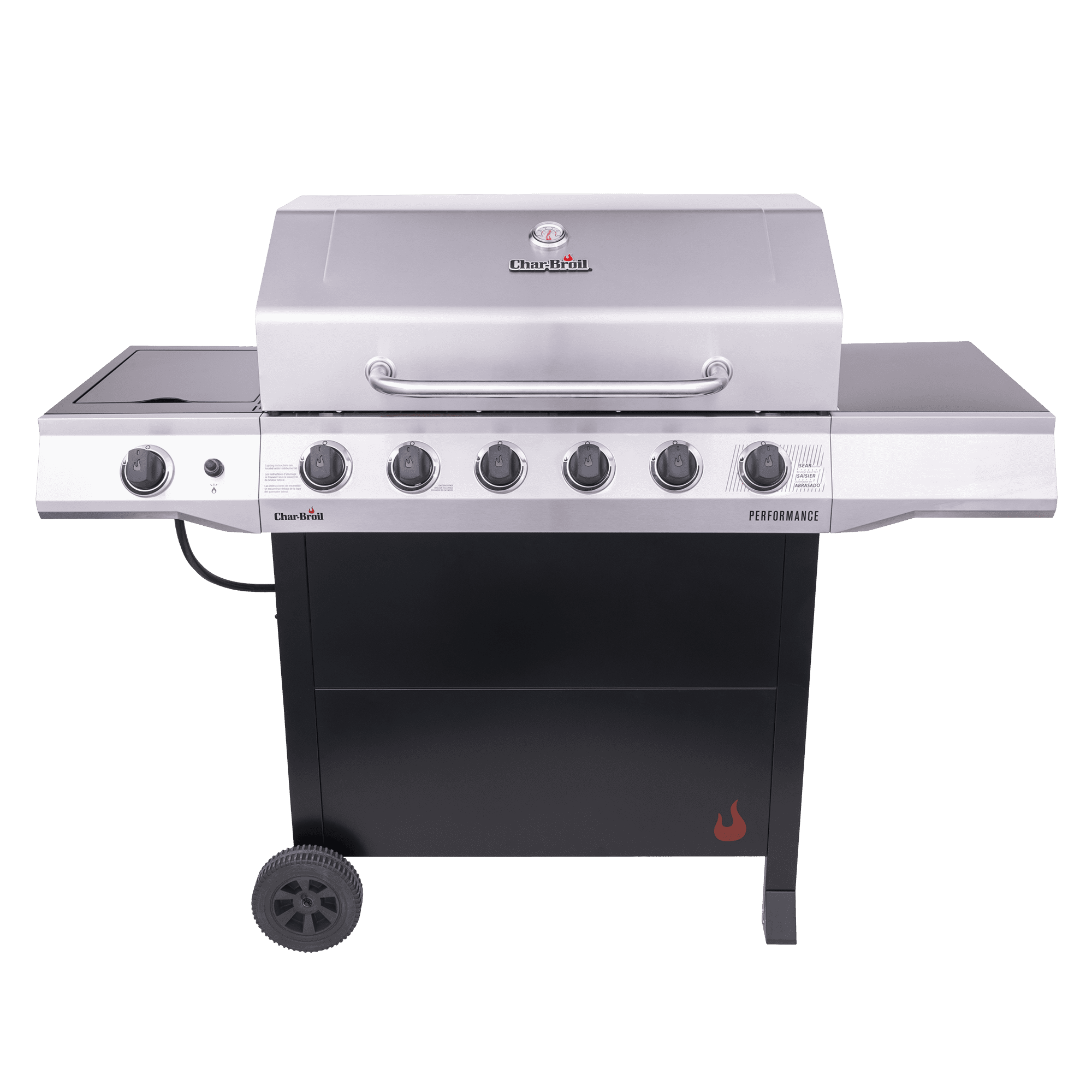Charbroil? Performance Series? 6-Burner Gas Grill & Griddle Gas Grills