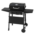 Expert Grill 3-Burner Propane Gas Grill with Wheels and Side Shelves, Black Expert Grill