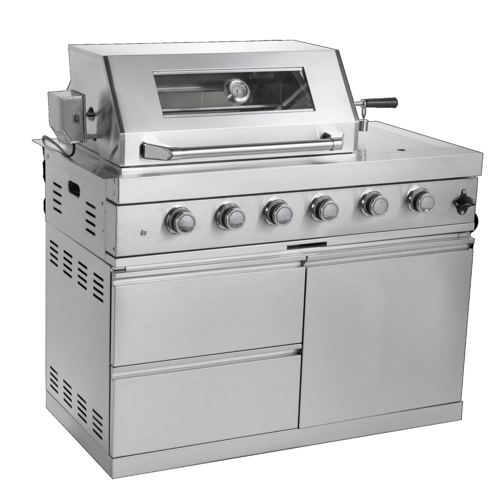 LP Gas Grill 4 Burners Grill-B Stainless steel Outdoor Kitchen Islands(LTL carry) My Store