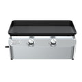 Nexgrill 2-Burner Propane Gas Tabletop Griddle, 19,000 BTUs, 323 SQ In, Stainless Steel Control Panel, Small Portable Propane Griddle for Outdoor Cooking, Camping, BBQs, and More - 820-0061 Nexgrill