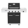 Nexgrill 4-Burner Dual Fuel Gas Grill with Side Burner and Griddle Insert, 627 SQ In Total Cooking Space, 59,000 BTUs Output, BBQ Grill Perfect for Outdoor Gatherings - 720-0958HE Gas Grills