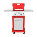 Nexgrill Deluxe 2-Burner Gas Grill with 401 SQ In Grate, 28000 BTUs, Stainless Steel Control Panel & Foldable Side Table, Propane BBQ Grill for Outdoor Cooking, Patios, Backyards and More -720-0864R Gas Grills