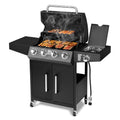 SalonMore Outdoor Gas Grill with Side Stove 58000BTU for Patio Outdoor Party Cooking BBQ SalonMore