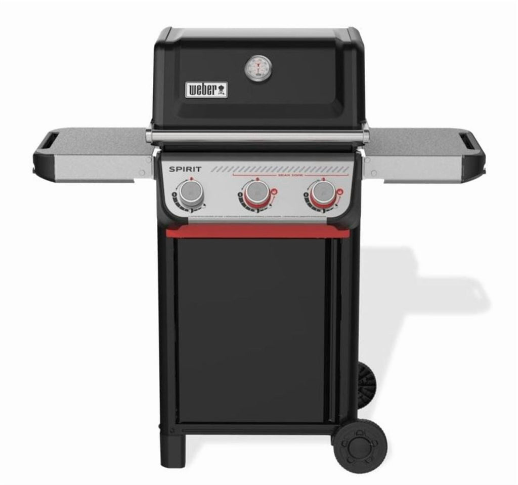Weber Spirit Gas Grill, E-325 3 Burner Propane Gas Grill with Wheels, Black Weber