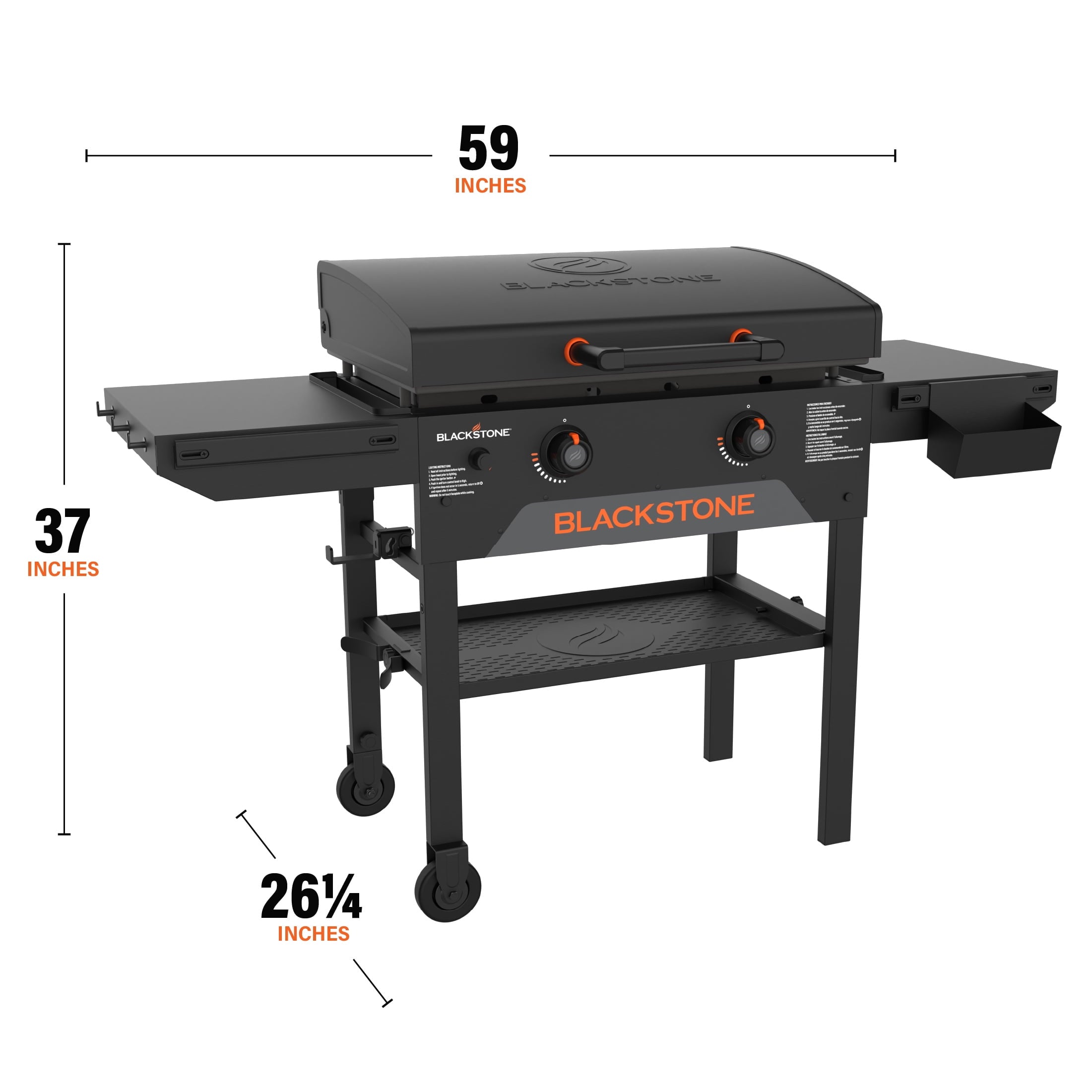 Blackstone Original 28” Omnivore Griddle with 'X' Brace Hood Blackstone