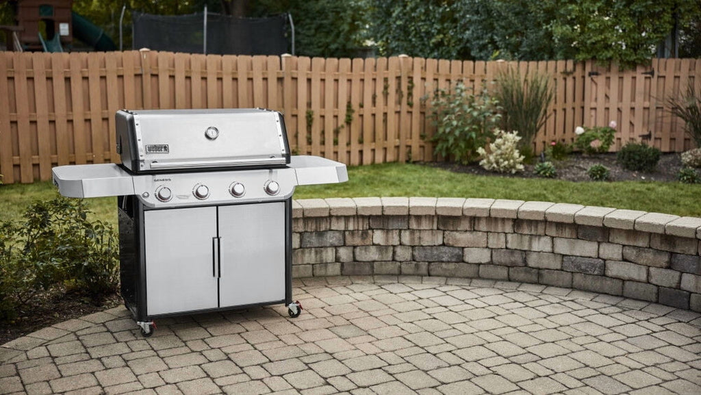 Weber Genesis S-415 Gas Grill (Liquid Propane), Stainless Steel Weber