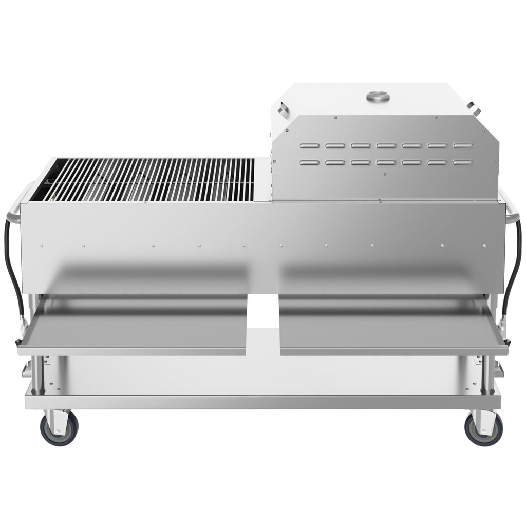 72 in. Commercial Outdoor Propane Gas Grill with 36 in. Pizza Oven in Stainless-Steel (CGKIT7-P36) Koolmore