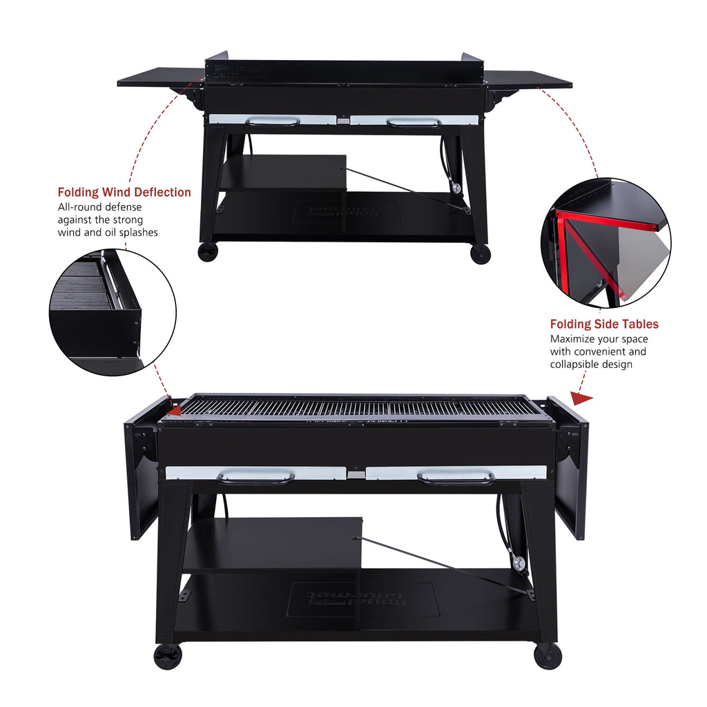 Royal Gourmet 8-Burner GB8003 Large Event Gas Grill, 104,000 BTU Royal Gourmet