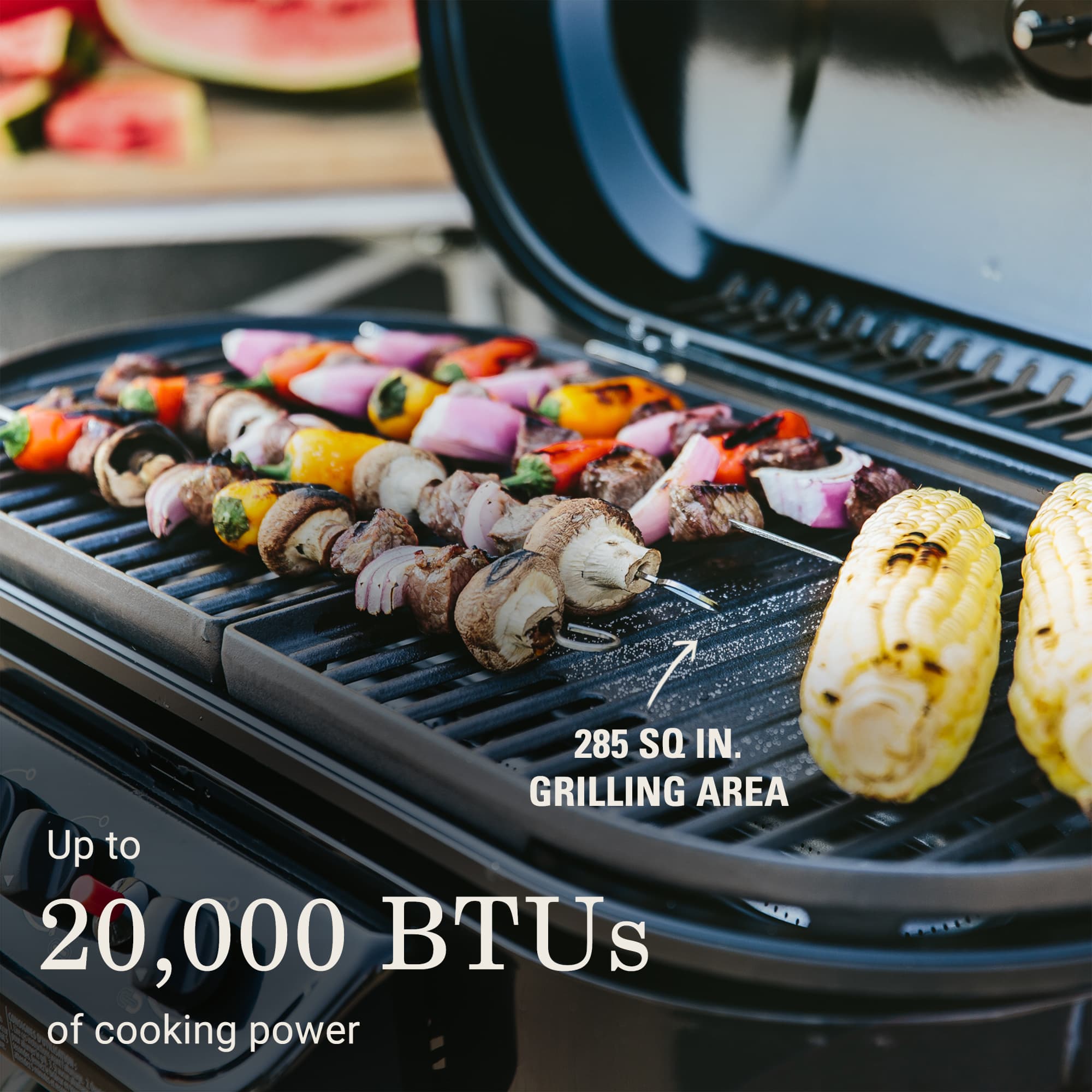 Coleman RoadTrip 285 Standup Propane Gas Grill, Red Gas Grills