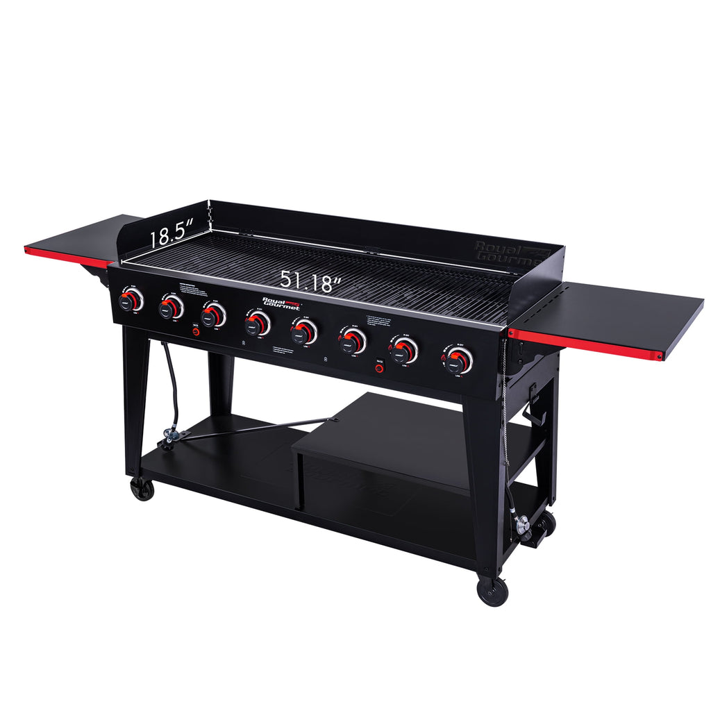Royal Gourmet 8-Burner GB8003 Large Event Gas Grill, 104,000 BTU Royal Gourmet