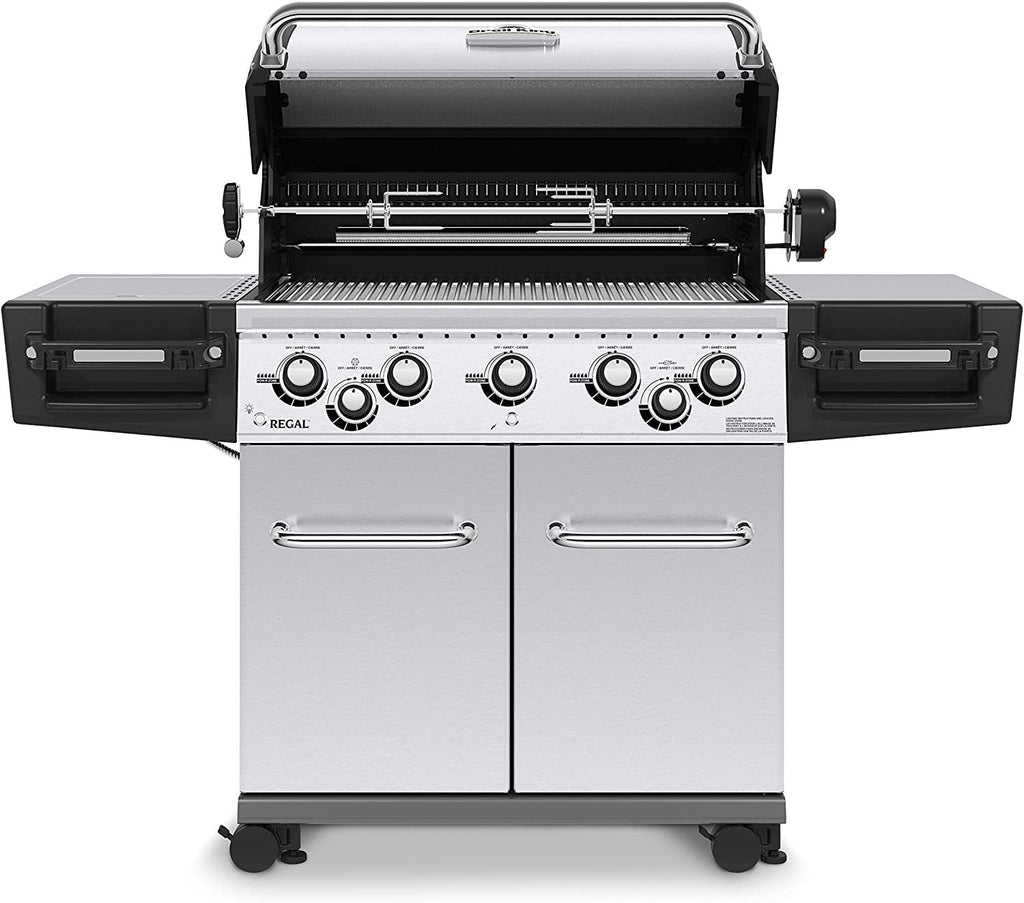 Broil King 958347 Regal S590 Pro Gas Grill, 5-Burner, Stainless Steel Broil King