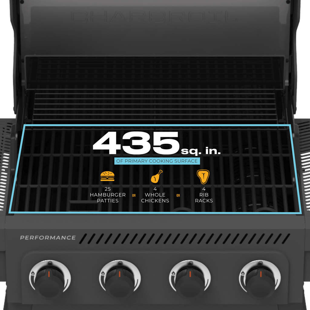 Charbroil Performance Series? FlavorMax? 4-Burner Cart Gas Grill Charbroil
