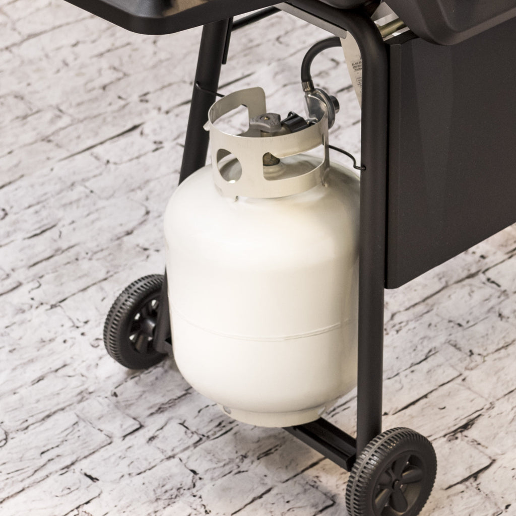 American Gourmet 3 Burner Liquid Propane Grill Black American Gourmet Pretzel