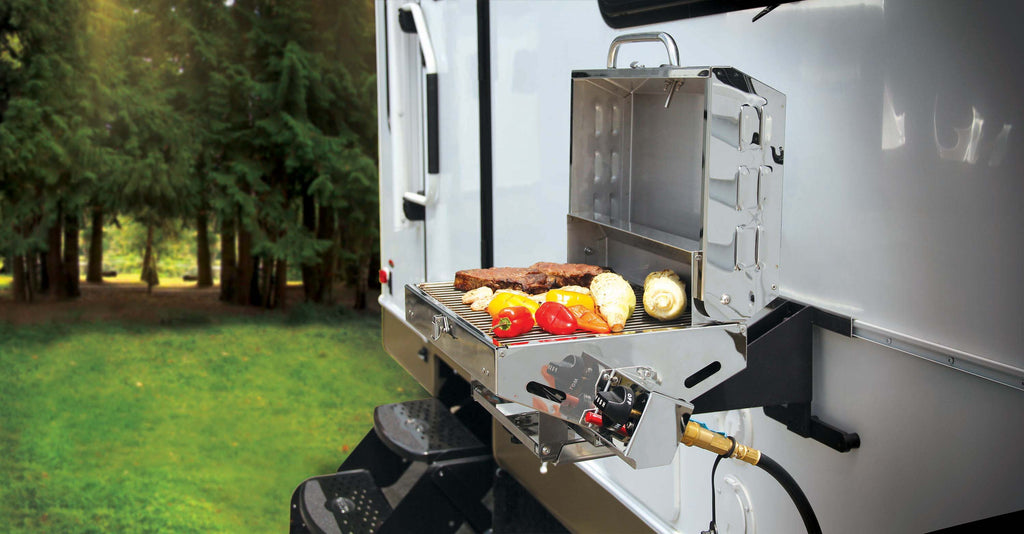 Camco 57305 Olympian 5500 Stainless Steel Portable/RV Grill Camco