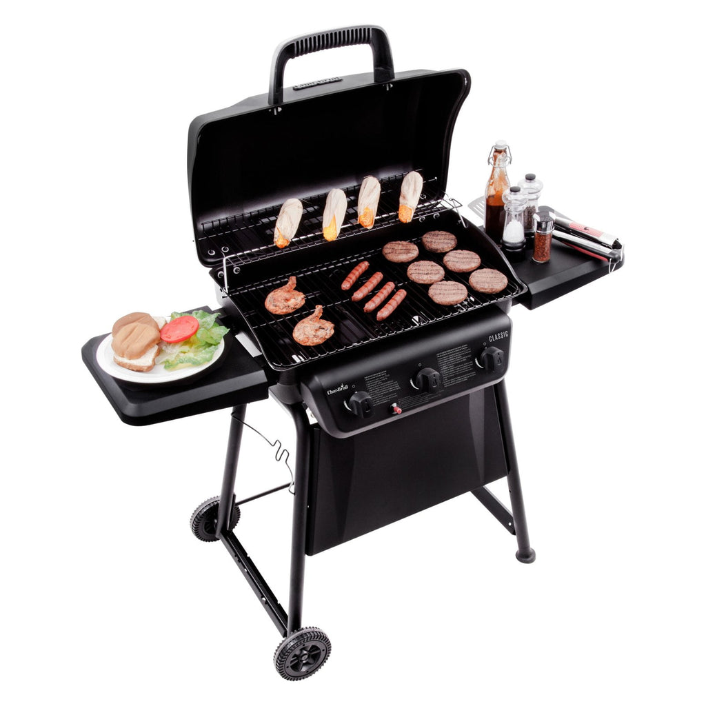 American Gourmet 3 Burner Liquid Propane Grill Black American Gourmet Pretzel